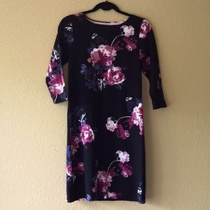 Joules cotton knit midi dress